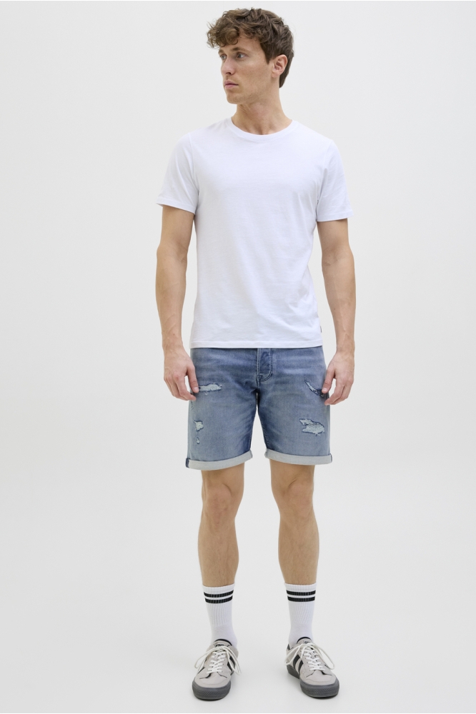 JJIRICK JJICON I.K. SHORTS GE 136 S 12269607 BLUE DENIM